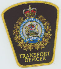 CANADA,ALBERTA,ALBERTA TRANSPORT OFFICER 1